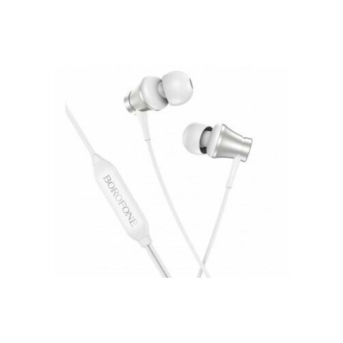 Гарнитура Borofone BM73 серебристая 40000₽