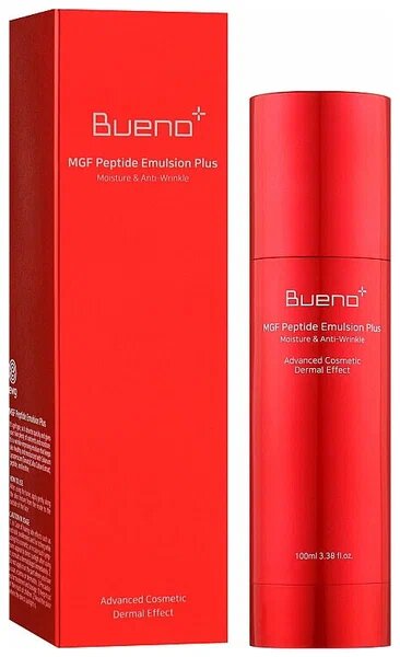 Эмульсии Для Лица Регенерирующая эмульсия против морщин Bueno MGF Peptide Emulsion Plus 100 мл