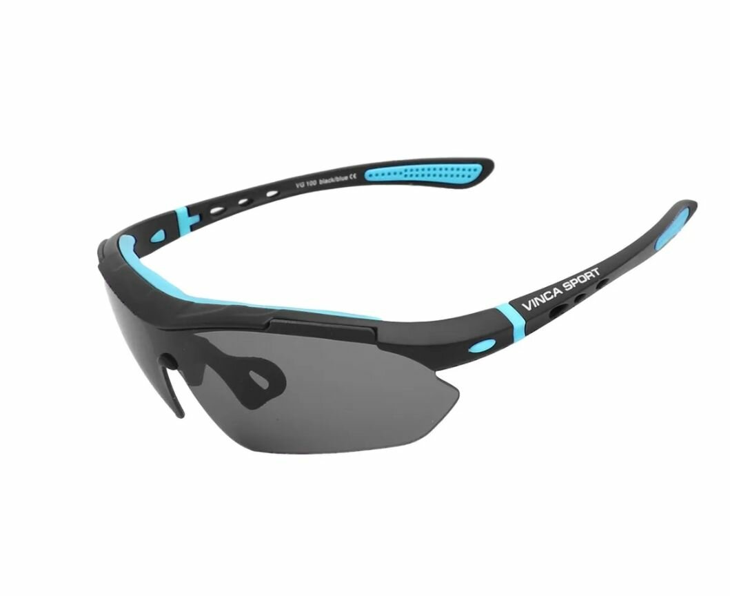фото Очки велосипедные Vinca Sport, оправа с серыми линзами