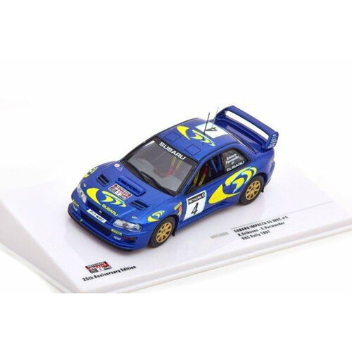 Subaru impreza S5 wrc #4 555 subaru wrt eriksson/parmander rac rally 25TH rac anniversary editioin 1997 subaru impreza s7 wrc 5 subaru wrt burns reid winner rally new zealand чемпион мира 2001 масштабная модель коллекционная