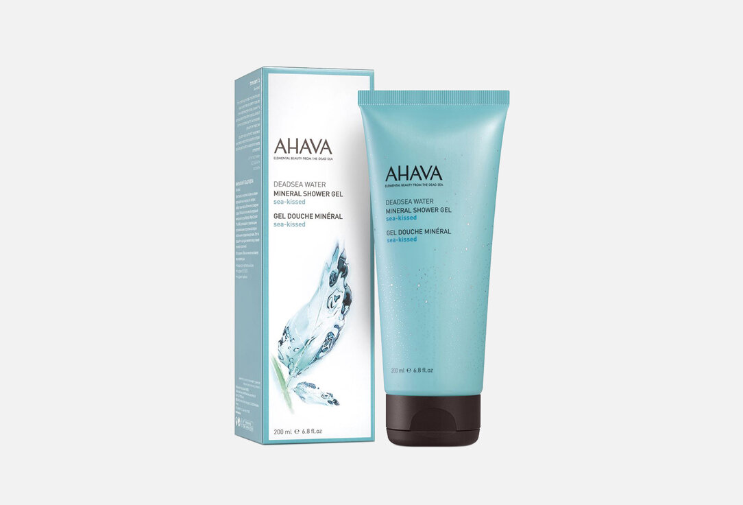 Минеральный гель для душа AHAVA sea kissed / объём 200 мл