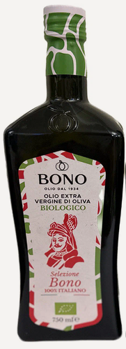 Изображение товара Масло оливковое Extra Virgin Bono Biologico (Объем: 0,5л)