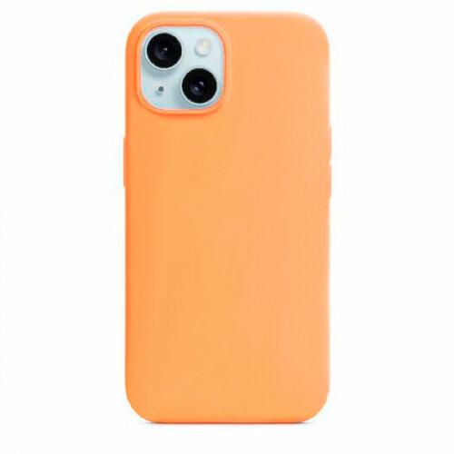 чехол накладка comma nature series magnetic case для iphone 15 plus цвет yellow Чехол-накладка Devia Nature Series Silicone Case для iPhone 15 Plus (Цвет: Yellow)