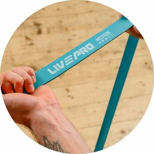 фото Эспандер ленточный livepro superband (lp8410-l-rd)