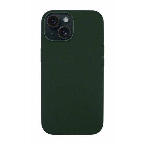 Чехол-накладка Comma Nature Series Magnetic Case для iPhone 15 (Цвет: Green) чехол накладка comma hard jacket anti bakterial magnetic case для iphone 15 pro max цвет clear