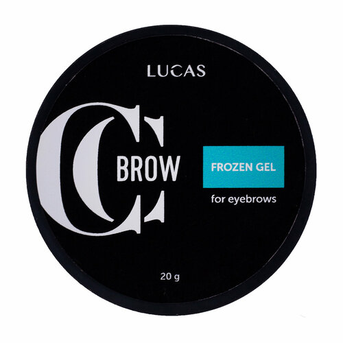 LUCAS Средство для укладки бровей с эффектом ламинирования Frozen Gel CC Brow, 20 г