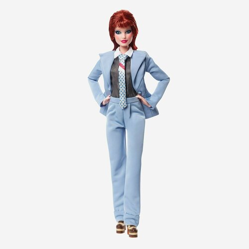 кукла barbie pop life redhead барби в стиле поп рыжая Кукла Barbie David Bowie 2 (Барби Дэвид Боуи 2) GXH59