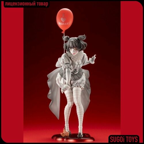 Фигурка Kotobukiya It: Pennywise Monochrome Ver. Оно: Пеннивайз фигурка оно ретро пеннивайз 20 см