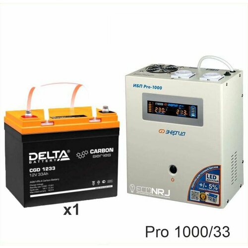Энергия PRO-1000 + Аккумуляторная батарея Delta CGD 1233