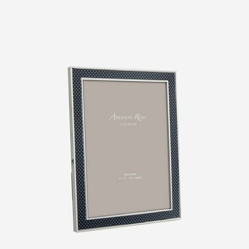 Grey Carbon Fibre & Silver Рамка для фото 13x18