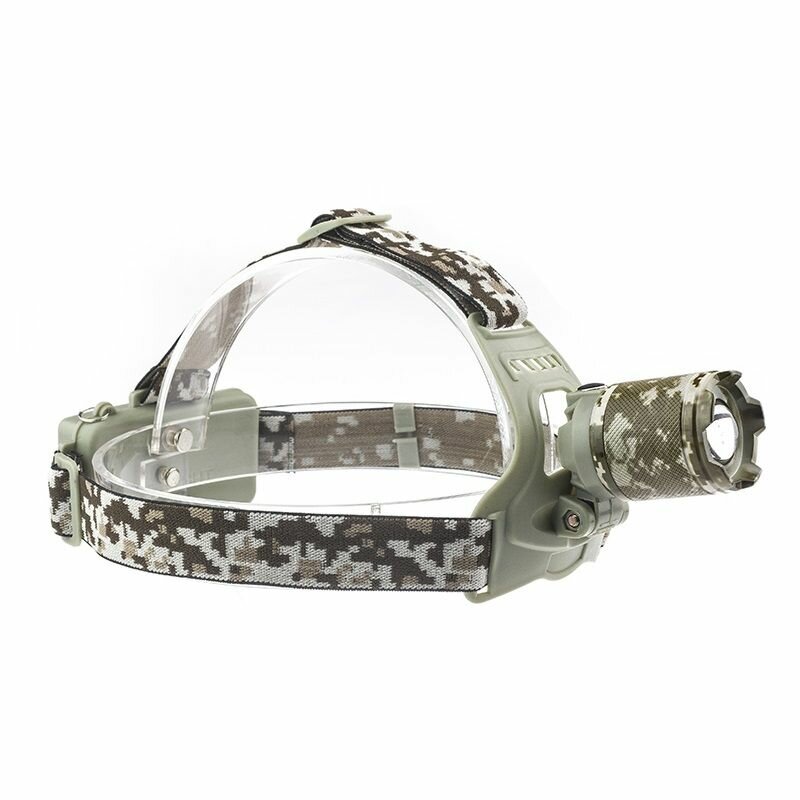 фото Налобный фонарь, светодиодный, камуфляж
