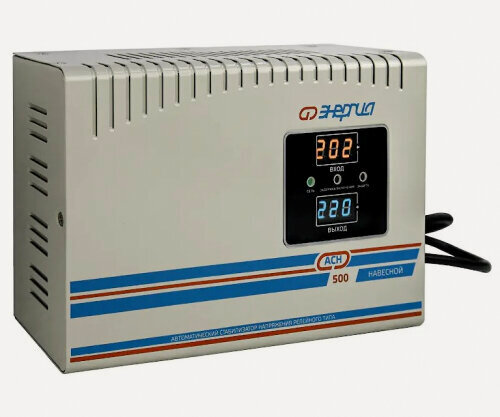 Изображение товара Стабилизатор напряжения Энергия АСН 500 навесной (Е0101-0215)