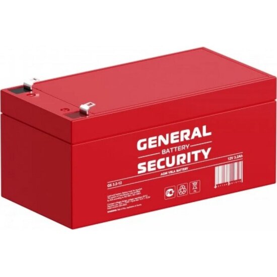 Аккумулятор General Security GS3.2-12