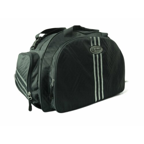 фото Сумка спортивная с-1055, 40 л, 28х34х48 см, ручная кладь, черный сумки bags-paks