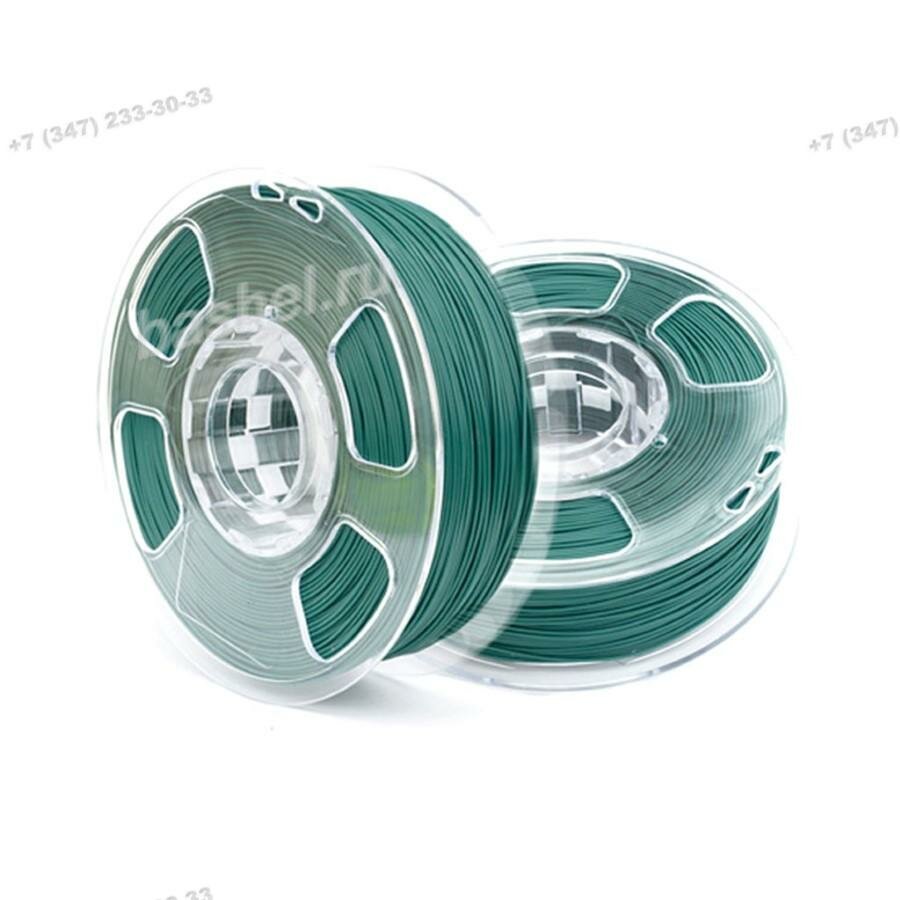 Пластик для 3D принтера GF ABS Темно-зелёный (Pigment green) 175 мм. 1 кг Geek Filament