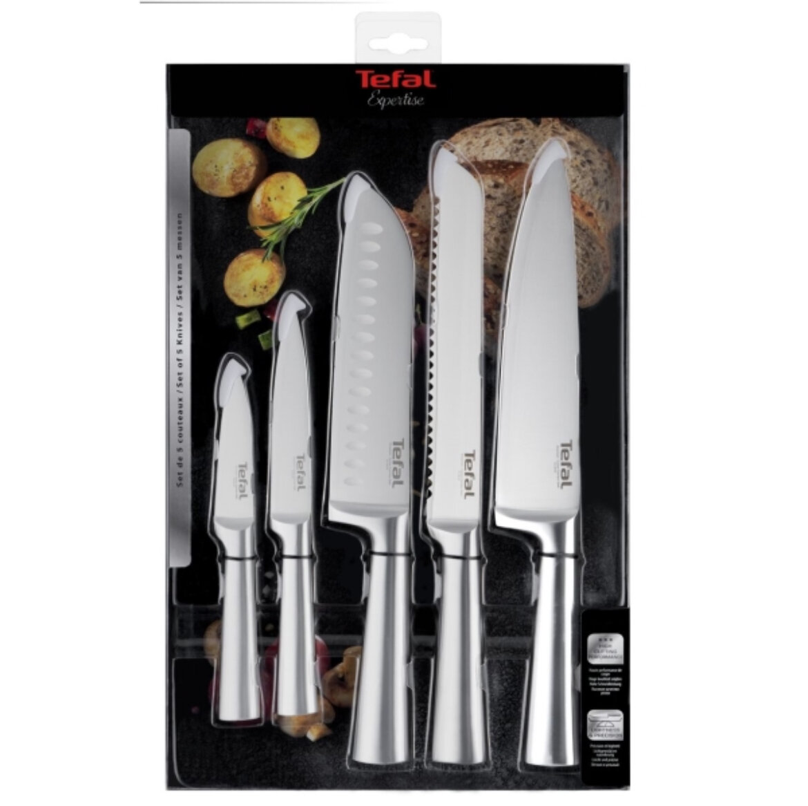 Набор кухонных ножей Tefal - фото №5