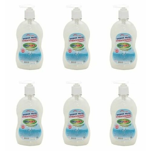Чистоделофф Жидкое мыло Антибактериальное, 500 мл, 6 шт