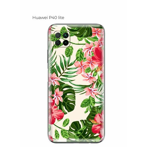 Гидрогелевая пленка на Huawei P40 lite на заднюю панель пленка на заднюю крышку luxcase для huawei p40 lite 0 14mm transparent 86128