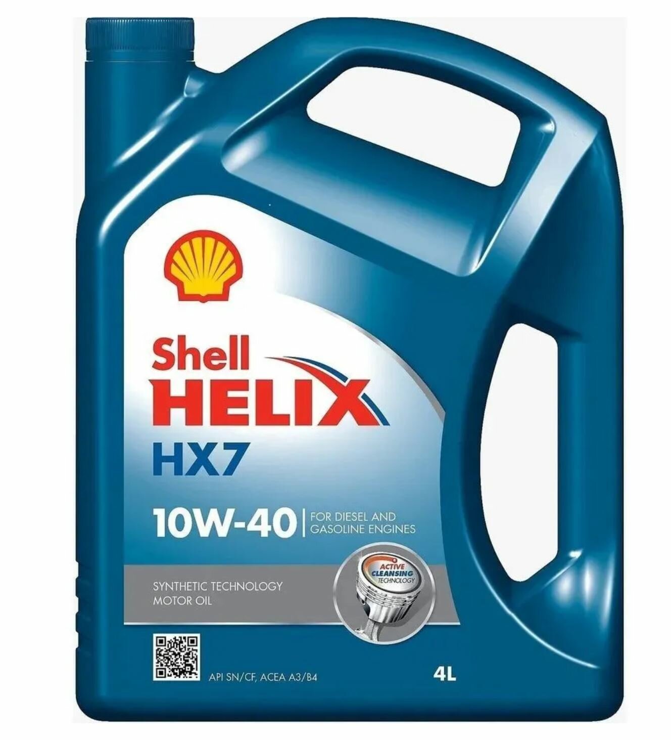 Масло моторное Shell Helix HX7 10W40 4л