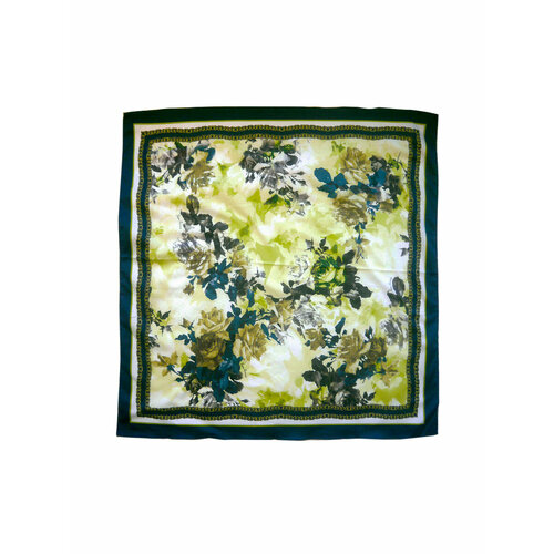 Платок Vista,75х75 см, зеленый платок vista бежевый