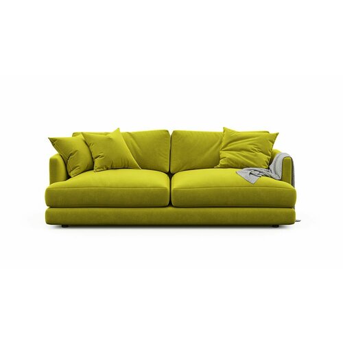 Диван раскладной. диван-кровать, 215х115х93 см, Ибица Vivaldi Желтый