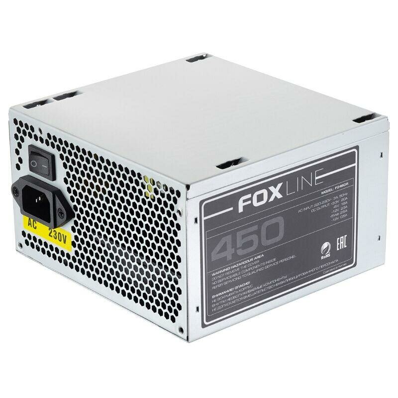 Блок питания Foxline FZ450R 450 Вт - фото №11