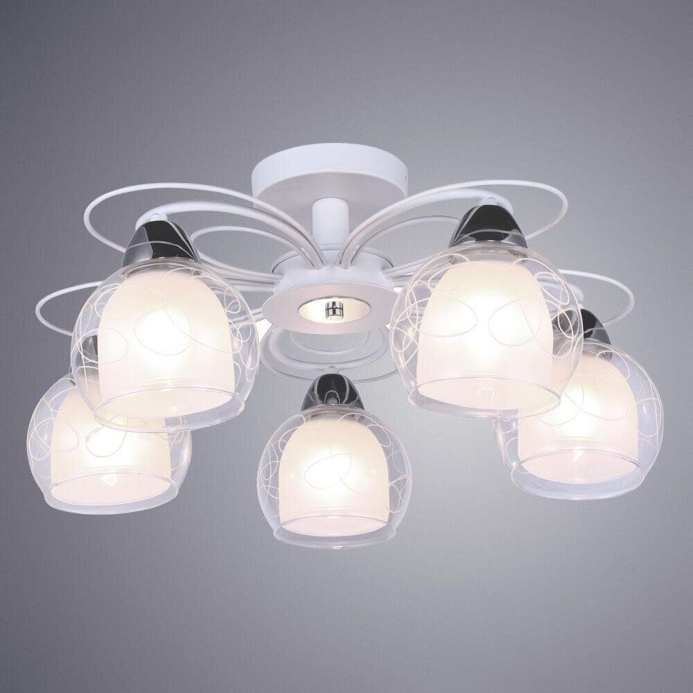 Потолочная люстра Arte Lamp с поддержкой Маруся A7585PL-5WH-М - фото №3