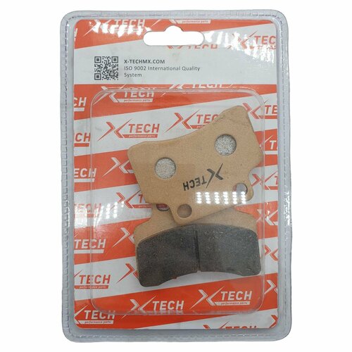 Колодки тормозные дисковые (#8) Х-TECH полуметаллические