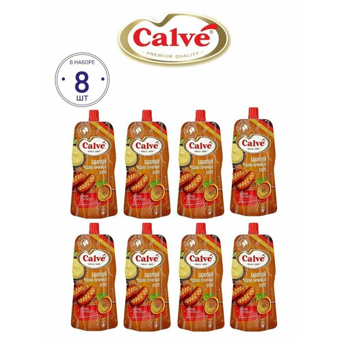 Calve соус "Баварский" медово-горчичный, 230 гр.* 8 шт.