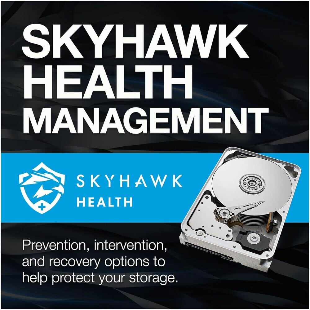 Жесткий диск Seagate ST20000VE002 SkyHawk AI 20TB, 3.5", 7200rpm, SATA3, 256MB, для видеоданных - фото №10