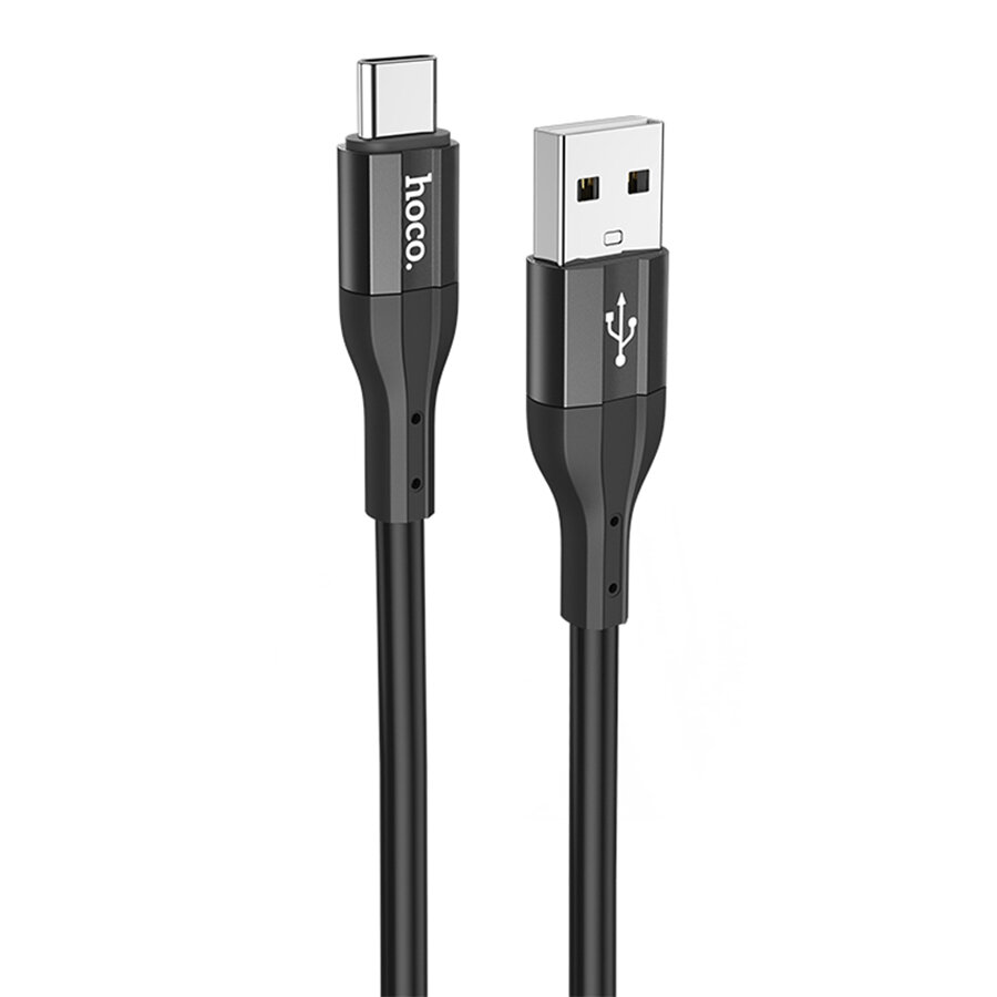 Кабель USB HOCO X72 Creator USB - Type-C, 3A, 1 м, черный