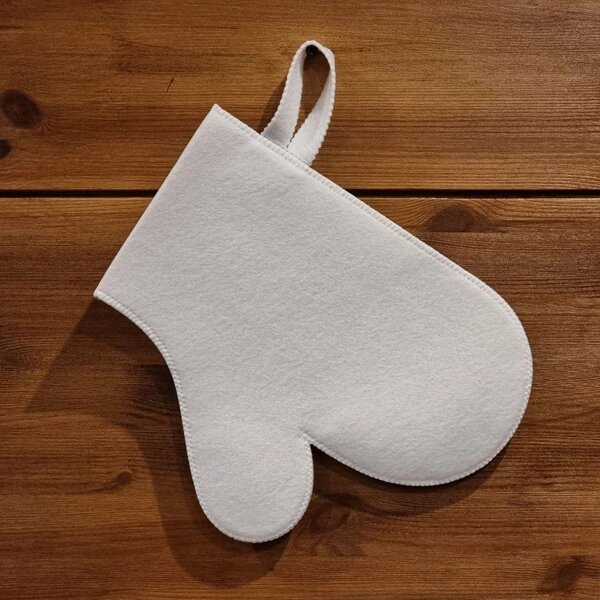 фото Рукавица для сауны и бани 2шт