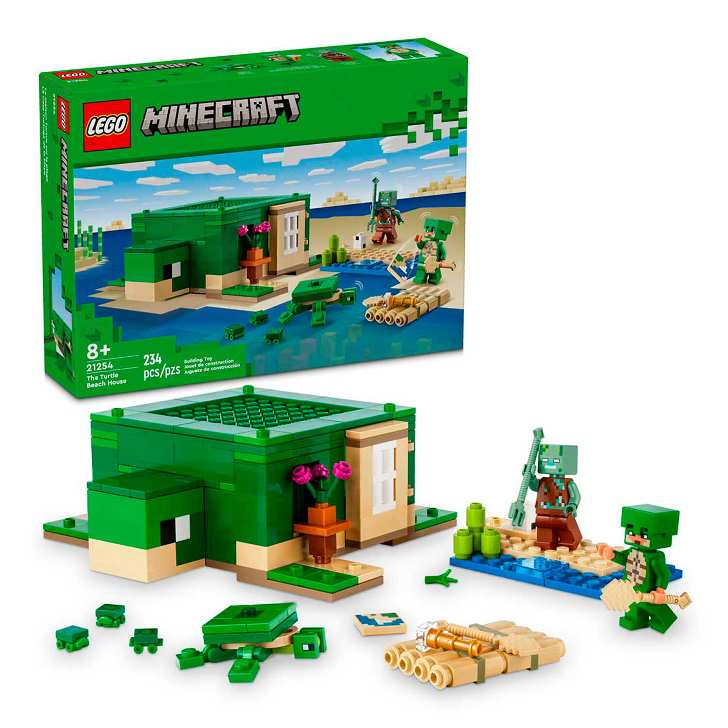 Конструктор Lego ® Minecraft™ 21254 Домик на Черепашьем пляже