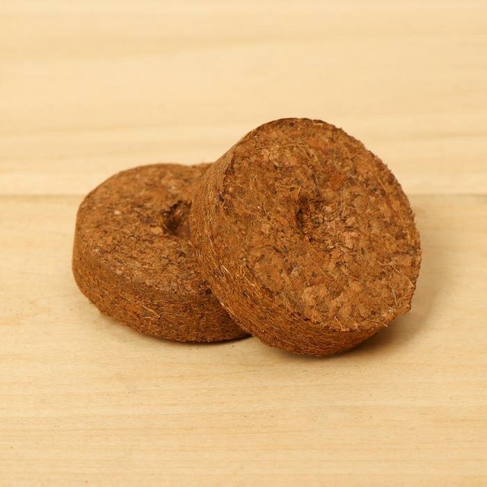 Таблетки кокосовые d 35 см набор 10 шт без оболочки Greengo