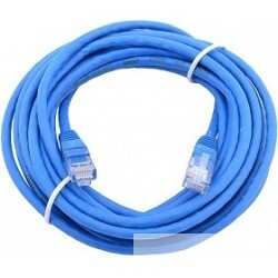 Патч-корд UTP кат.5e, 2м, RJ45-RJ45, синий, Aopen (ANP511_2M_B) - фото №12