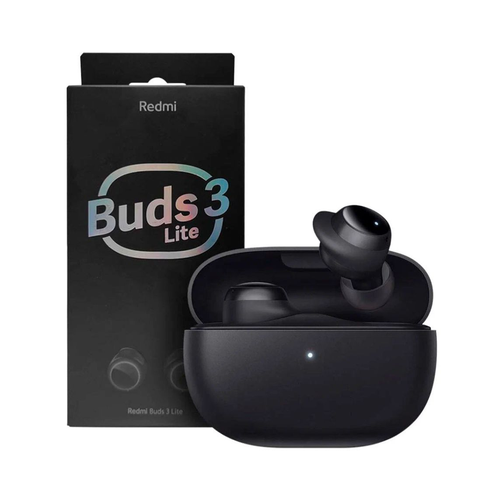 Наушники Xiaomi Redmi Buds 3 Lite беспроводные вакуумные шумоподавление BT 52 черные 2999₽