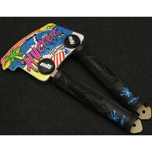 Грипсы ODI Hucker грипсы odi hucker 160мм без фланца голубые