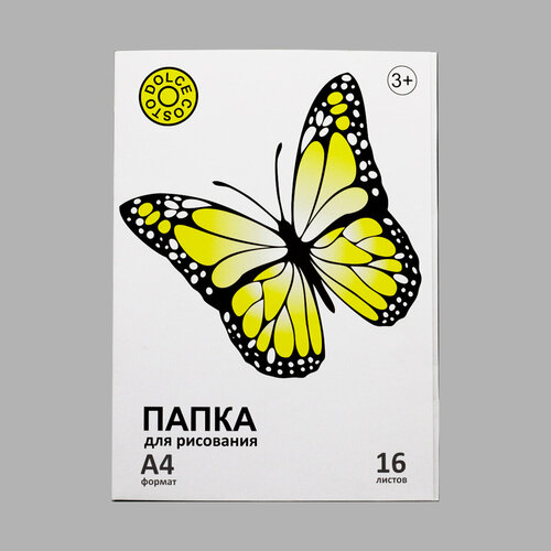 35201 Папка для рисования А4 16 листов Dolce Costo 189₽