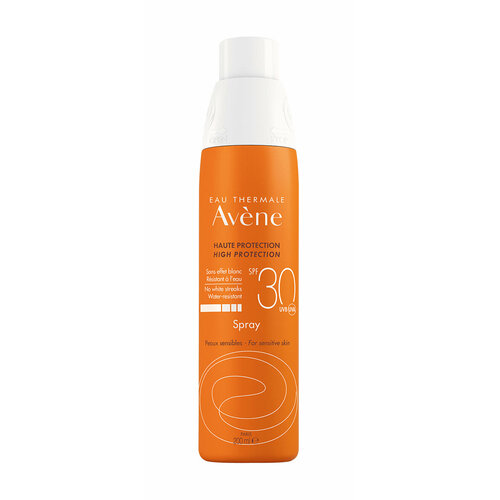 AVENE Спрей для лица солнцезащитный SPF 30, 200 мл avene солнцезащитный спрей spf 30 200 мл avene suncare