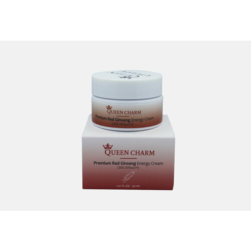 Омолаживающий Крем для лица Queencharm red ginseng extract 30% / объём 30 мл