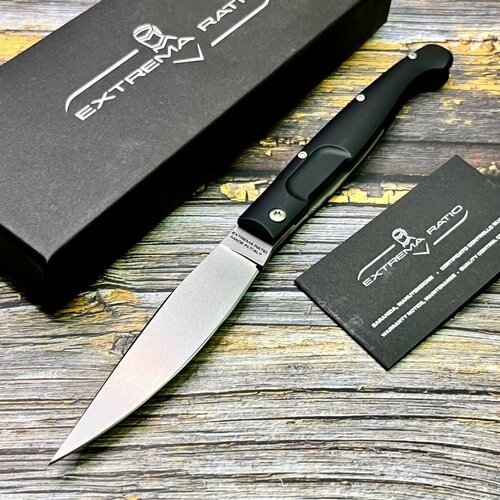 Нож складной Extrema Ratio EX0168SW Resolza 10, StoneWashed Blade шпатель brigadier extrema