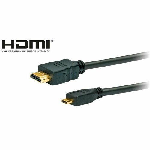 Высокоскоростной кабель HDMI с Ethernet HDMMC 15 533 (стандарт + микро)