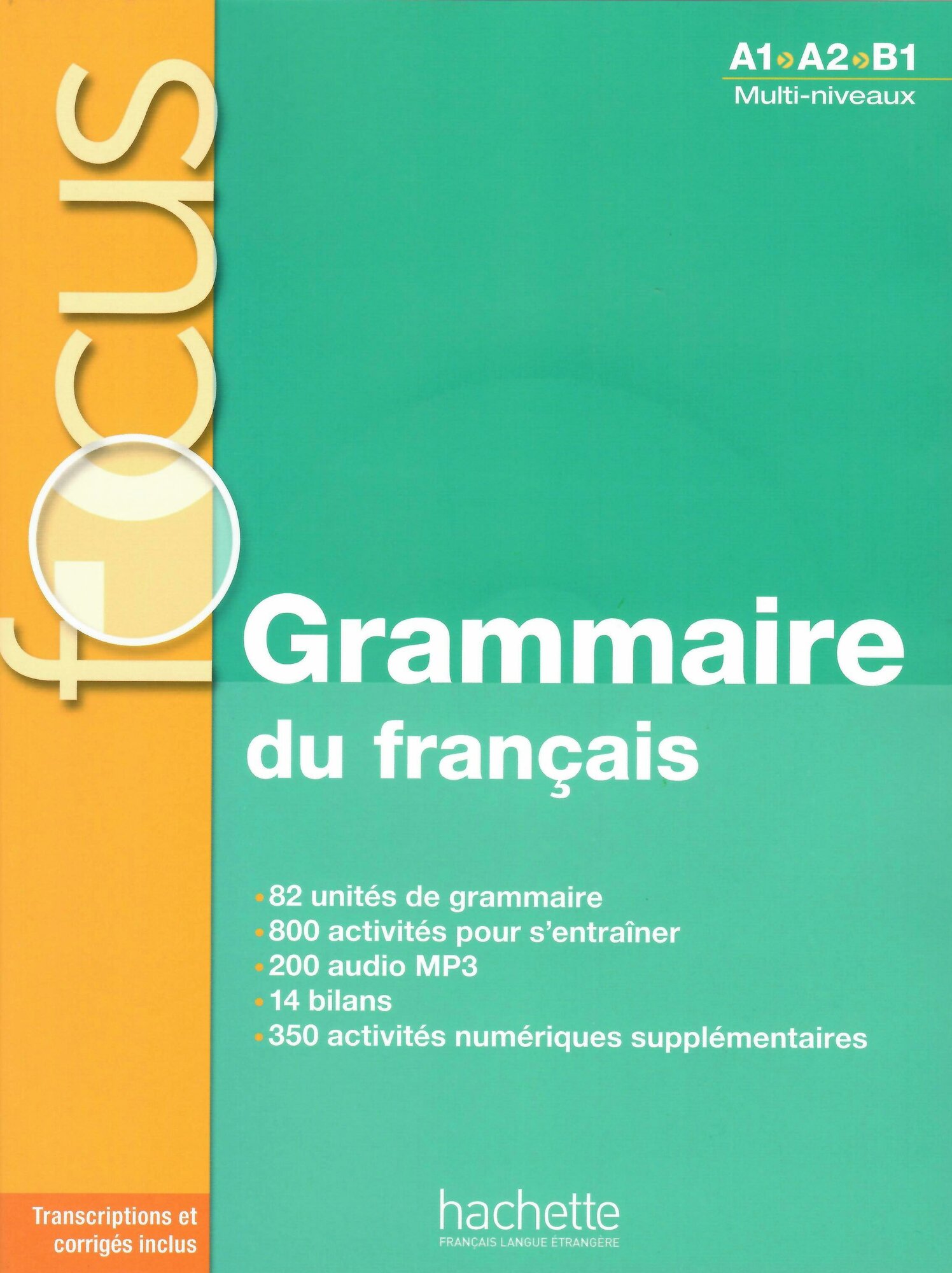 Grammaire du francais + CD + Parcours digital A1-B1