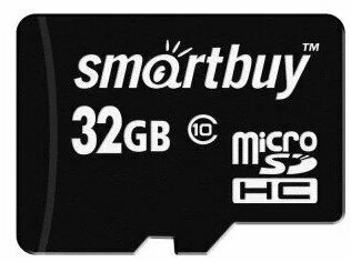 Карта памяти (SMARTBUY (SB32GBSDCL10-00LE) MicroSDHC 32GB Class10 LE)