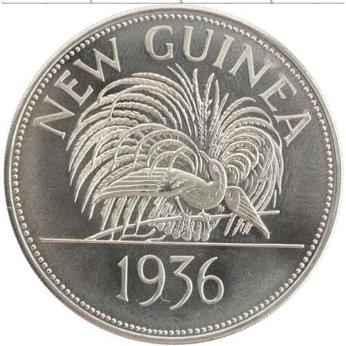 Клуб Нумизмат Монета крона Папуа-Новой Гвинеи 1936 года Медно-никель UNUSUAL
