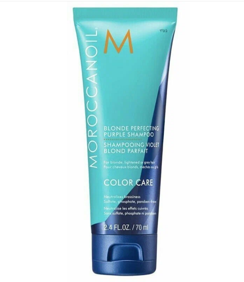 Шампунь тонирующий с фиолетовым пигментом Moroccanoil 70 мл