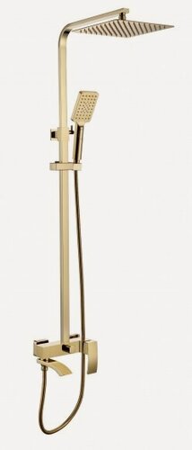 Изображение товара Душевой гарнитур Grocenberg GB7007-1, золото 1500 мм