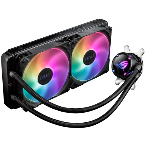 Система жидкостного охлаждения ASUS ROG STRIX LC II 280 ARGB/AIO Black (90RC00C1-M0UAY1) rog strix lc ii 280 argb aio cooler sigrid argb aura rtl 3