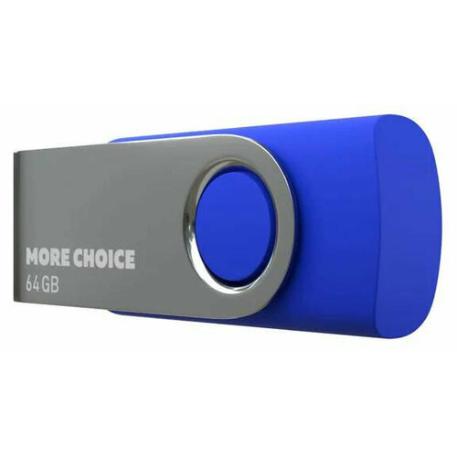 (MORE CHOICE (4610196407659) MF64-4 USB 64GB 2.0 Blue)