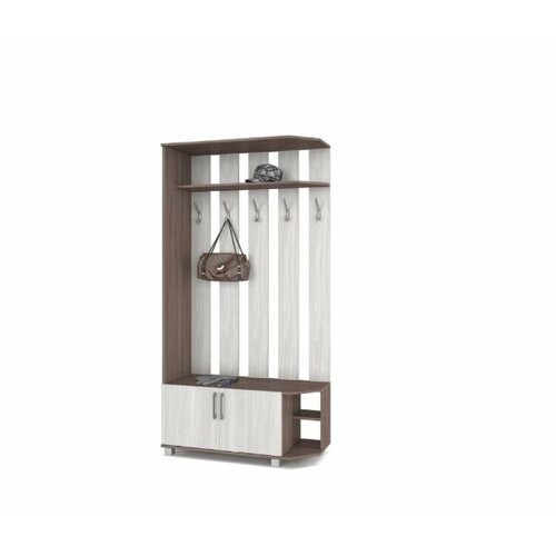 Модерн Прихожая 1000 с крючками Кана К83 Шимо темныйШимо светлый 11106₽